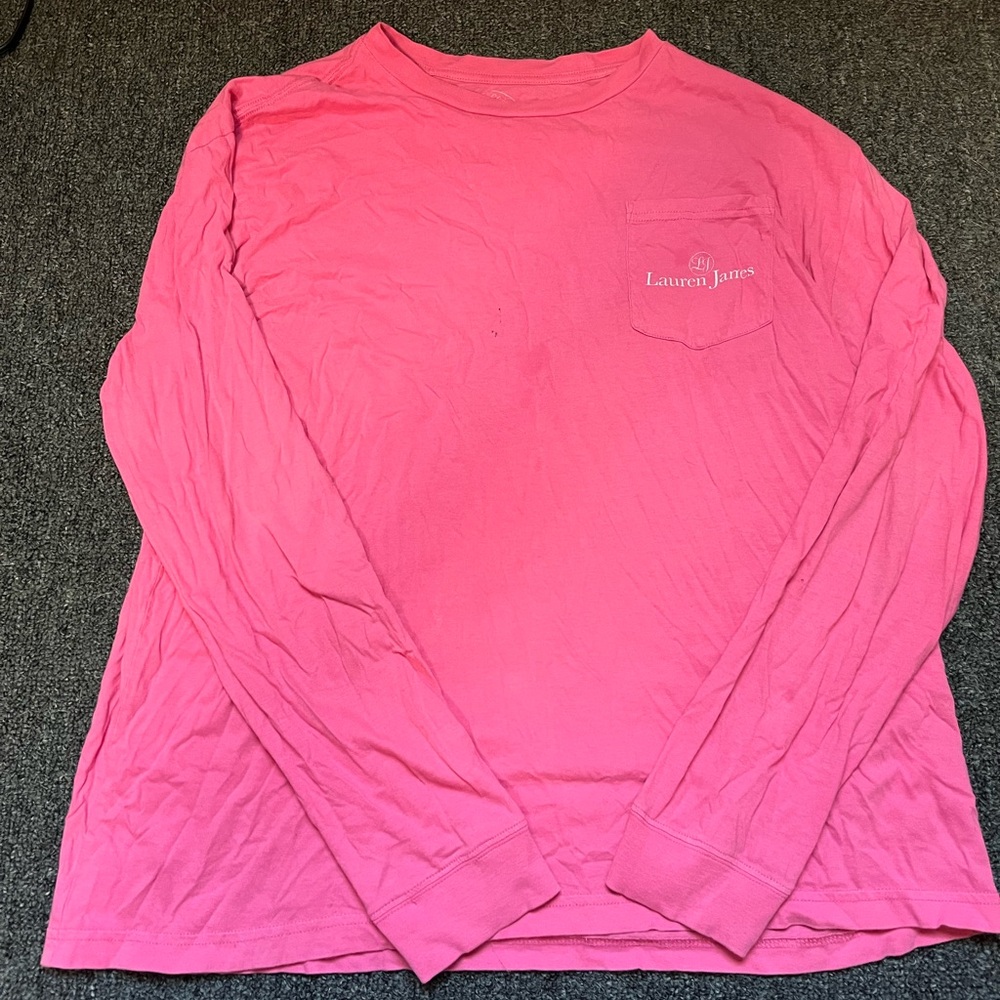 Lauren Jane long sleeve shirt-Size L-Loose fit
